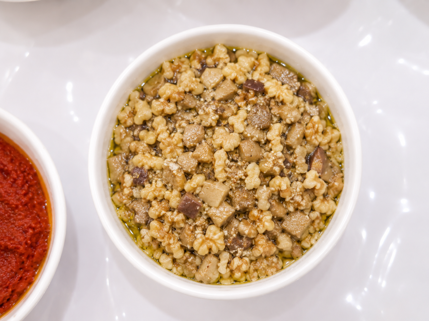 Chopped Makdous (Eggplants & Walnuts)
